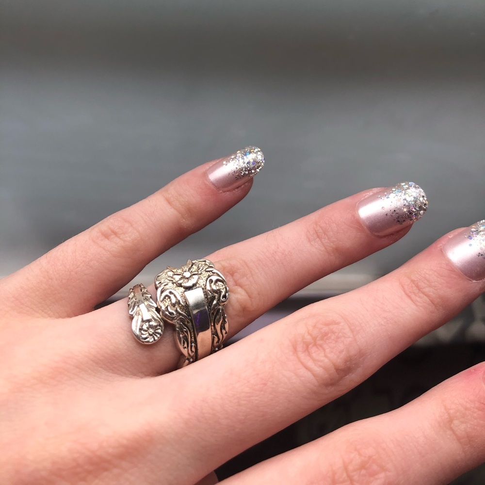 Sterling Spoon Ring